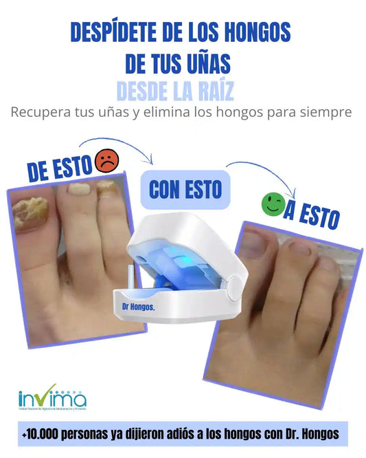 Dr. Hongos® Tratamiento avanzado para eliminar hongos en las uñas desde casa